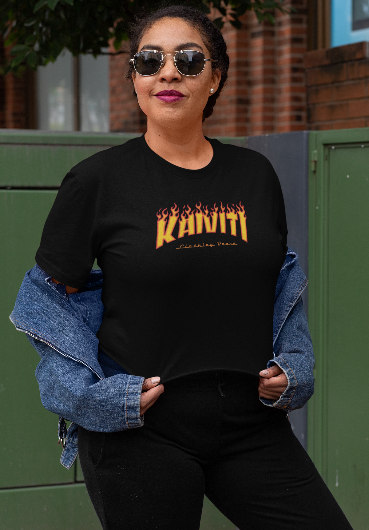 Kaiviti Parody Crop Tee